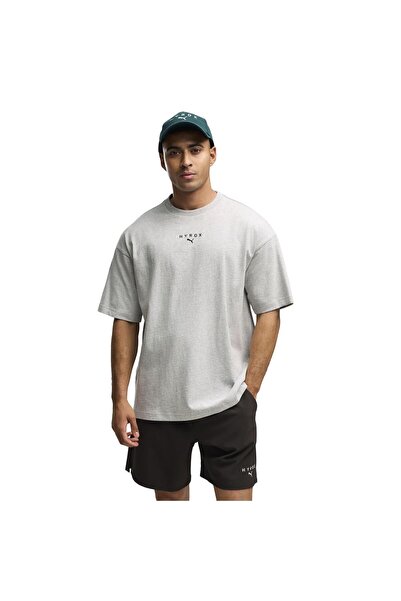 Puma 529232-54 X Hyrox m Lifestyle Tee Men's T-Shirt Gray