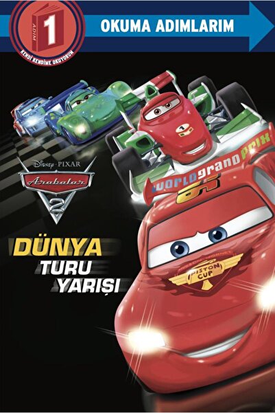 Beta Kids Dısney Okuma Adımlarım - 1. Adım - Arabalar 2 Dünya Turu Yarışı