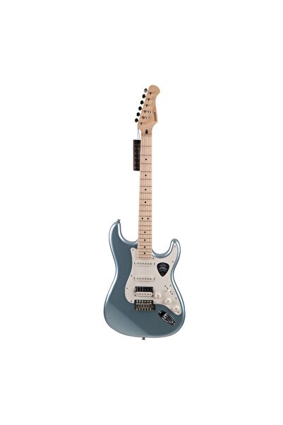 Donner DST Seeker Deluxe HSS Elektro Gitar (Metallic Blue)