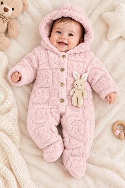 Pina Kids Girl and Boy Baby Rabbit and Bear Toy Plush Jumpsuit Tlm0301