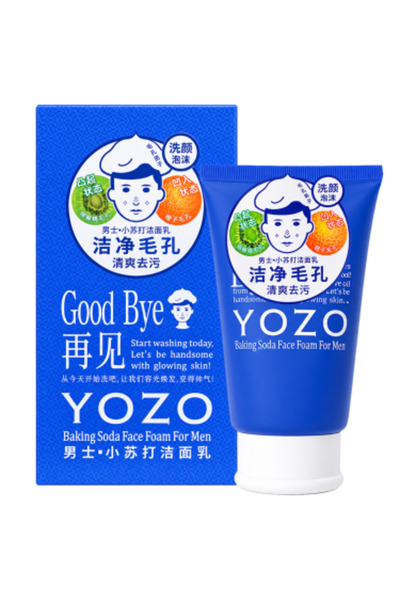 YOZO Yuzu Men's Baking Soda Foaming Facial Cleanser - 130g