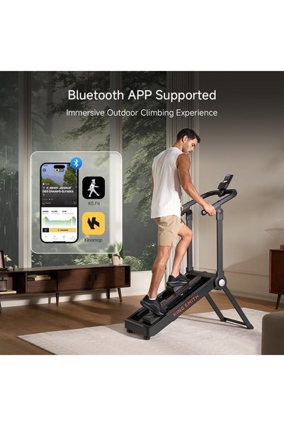 Walkingpad كينغسميث ستير ستير ستابر، جهاز لياقة منزلي صغير لتدريب القلب والأرجل والعضلات الخلفية