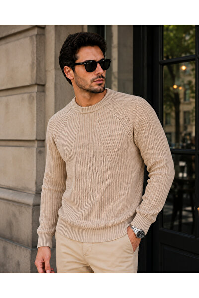 F&K Thick Knitted Men's Sweater