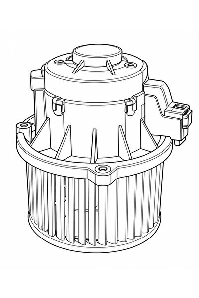 Generic Brand Jetour X90 Fan Blade