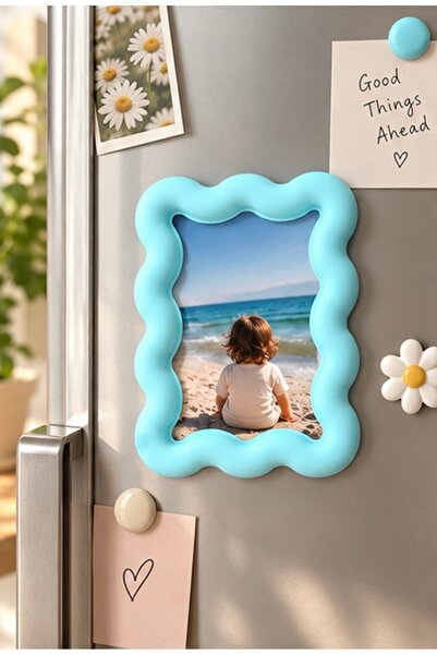 Dalgalı Çerçeve Magnet (1 Adet)
