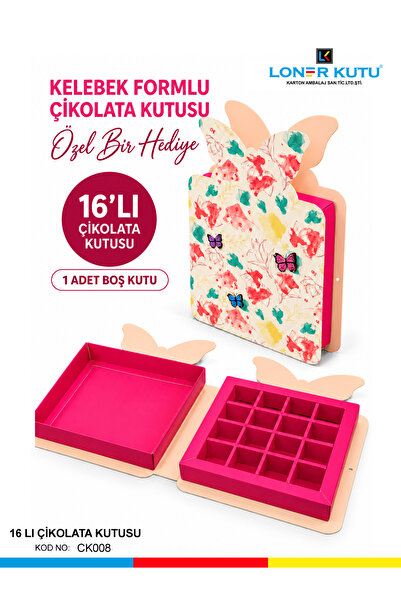 Loner Kutu Çikolata Kutusu Damat Çikolatası Hediyelik Kutu Sevgililer Günü He...