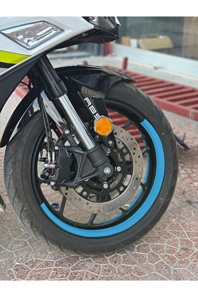 Banxtre 4-Piece Half Rim Strip Sticker Set Compatible with 17 Inch Wheels (Su...