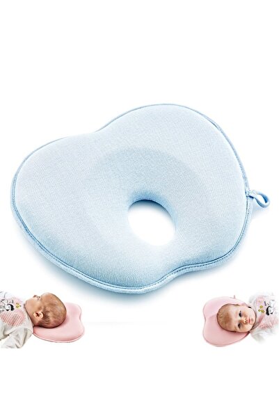 Babyjem Flat Head Pillow - Blue