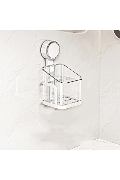 GENERAL Mikacoz Wall Mounted Suction Cup Organizer, Transparent