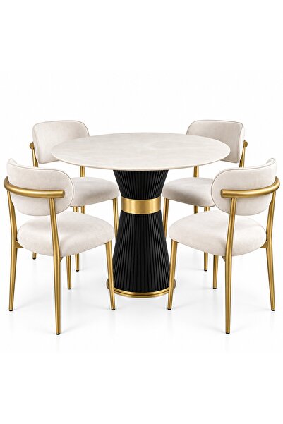 NORTE 100 CM BULUT PORSELEN METAL BELLA TAKIM