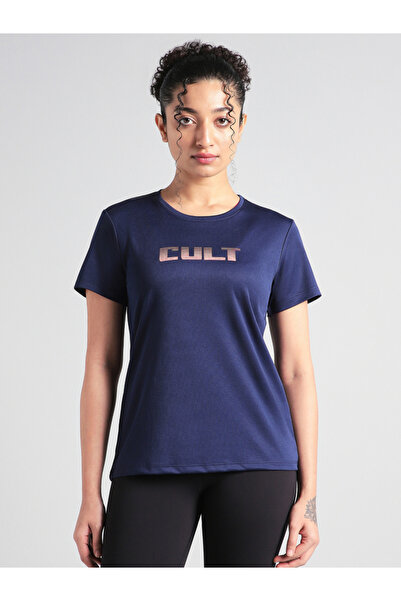 Cult By Styli تي شيرت التدريب الأزرق الفاخر