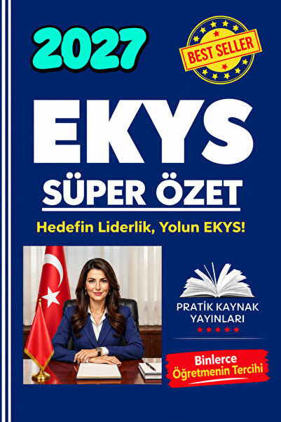 Pratik Kaynak Yayınları 2027 EKYS Süper Özet – Güncellenmiş | Sınav Odaklı Ha...