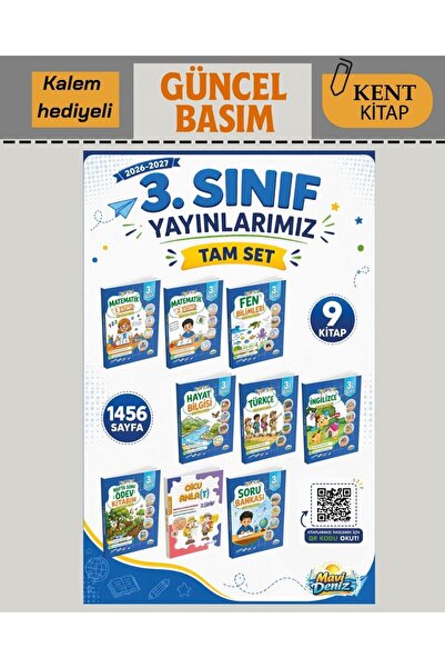 Mavi Deniz Yayınları Mavi Deniz 3.Sınıf Full Set