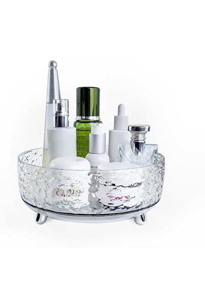 KASTWAVE Makeup Perfume Organizer, 360° Rotating Skincare Organizer, Spinning...