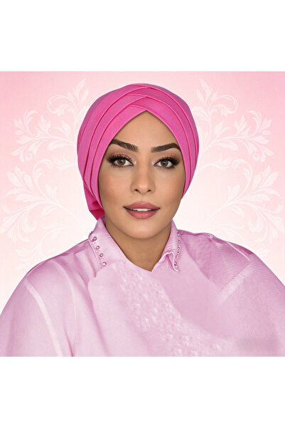 Take Two By Styli Pink Turban Hijab