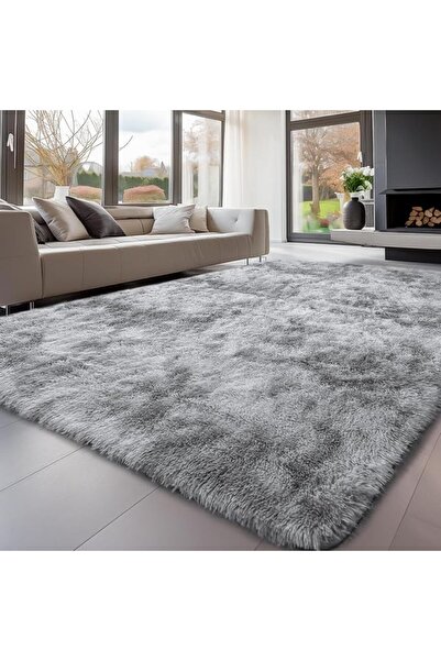 sourmania Area Rug for Living Room and Bedroom, 140x200cm, Fluffy Shaggy Carp...