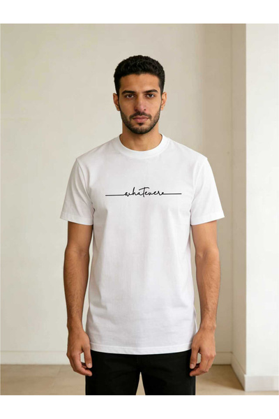 Take Two By Styli Men Printed Short Sleeve T-Shirt