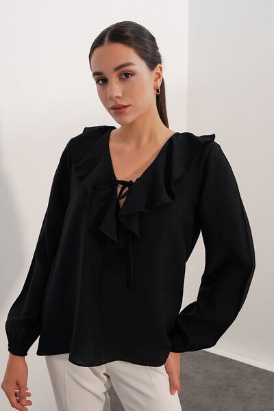 Hiccup Bdart Viscose Blended Women's Blouse