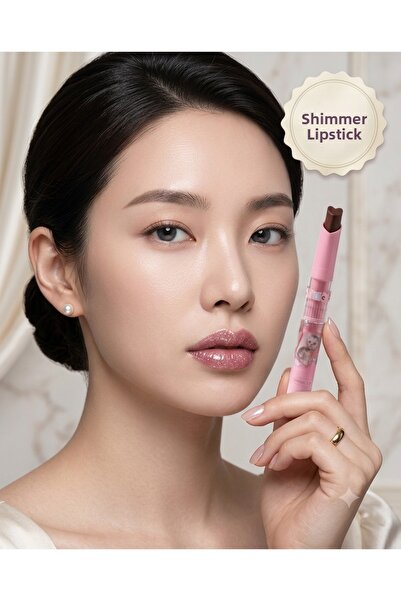 Kozmetik Magic Glitter Lipstick & Moisturizing Lip Gloss - Aristocratic - Hea...