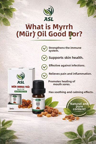 Generic Brand Myrrh Oil 20 ml – Myrrh Essential Oil – Myrrh Oil – Myrrh Essen...
