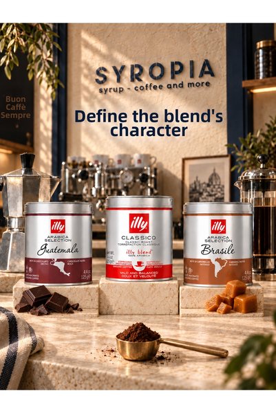 illy Single Cup 3 Character Pack - Classico - Guatemala - Brazil
