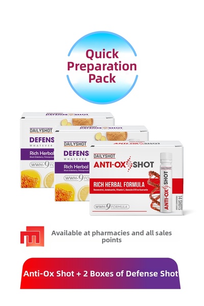 DAILYSHOT Anti-Ox Shot 14 Shot & Defense Shot 2X7 Shot Winter Preparation Package