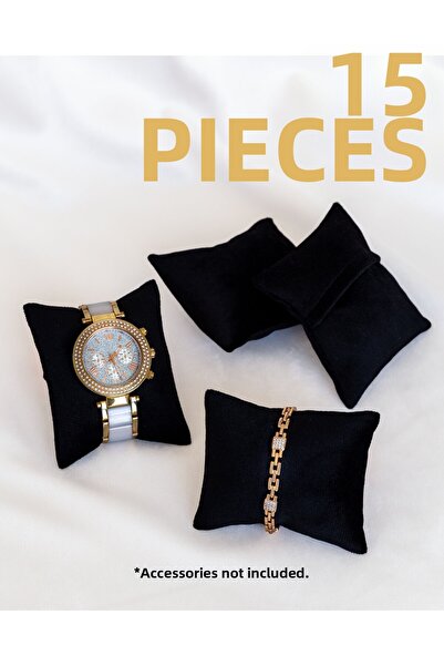 Shansora Design 15 Pieces of Watch Cushions - Black