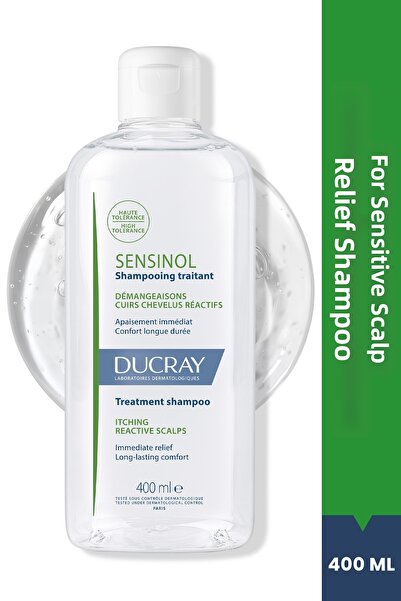 Ducray Sensinol Shampoo to Help Reduce Discomfort on the Sensitive Scalp 400 ml