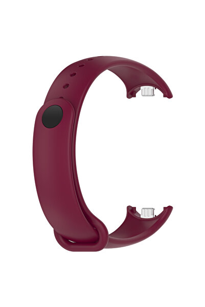 Choice12 for miband 8 9 10 wine red Silicone Strap for Mi Band 10 9 8 Strap S...