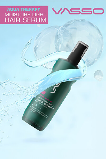 VASSO WOMEN Kuru Ve Kırılgan Saçlar Için Hindistan Cevizi Yağı Özlü Nem Yükleme Serumu Aqua Therapy 175 ml