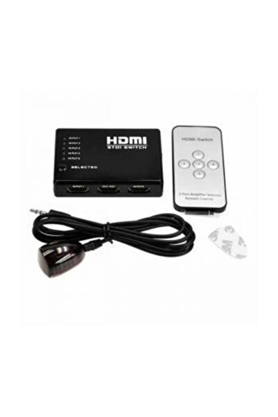 Onten Es-line Kumandalı 5 Port Full Hd 1080p Hdmı Switch 3d V1.4