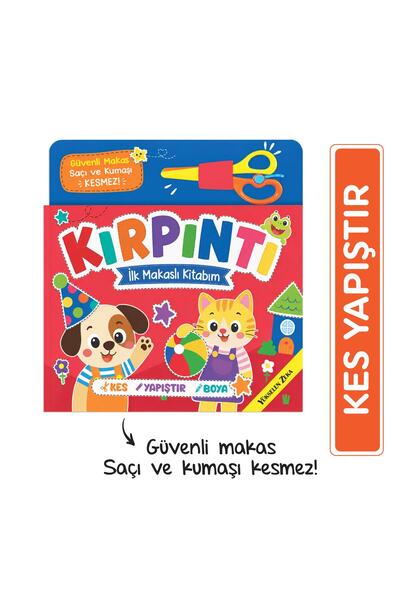 yükselen zeka Kırpıntı - İlk Makaslı Kitabım (Makas Hediyeli)