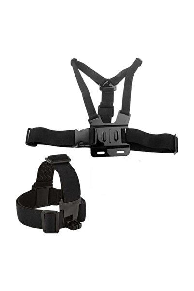 Gplus Göğüs Kemeri GP26 Chest Strap Ve GP24 Kafa Bandı 2 Parça Aksesuar Seti ...