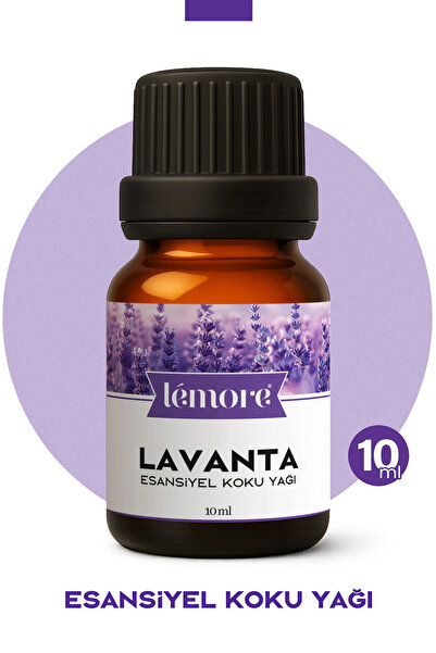Lemore Lavanta Uçucu Koku Yağı Buhurdanlık Yağı Difüzör Esansı Küre 10ml