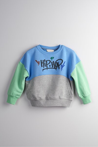 Bondberro Kangaroo Pocket Boys' Sweatshirt 100% Cotton