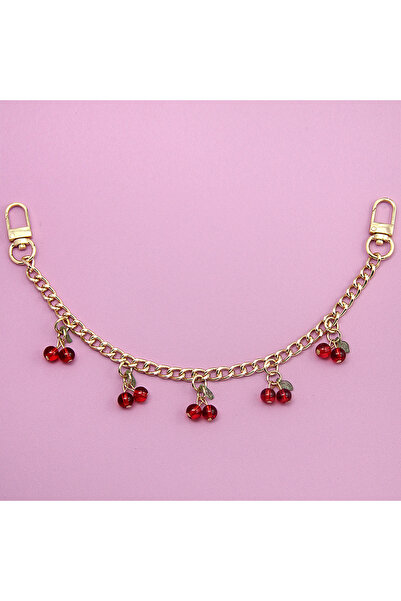 Choice6 red style5 Stylish Pink Strawberry DIY Bag Pendant for Women, Cherry ...
