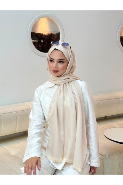 tomrisboutique شال منسوج من الكشمير ذو وجهين مقاس 70 × 190 سم مصنوع من القطن ...