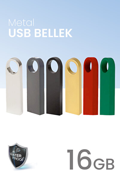 NGA 16 GB Usb Bellek Metal Gövde Güvenli USB Memory - Flash Drive