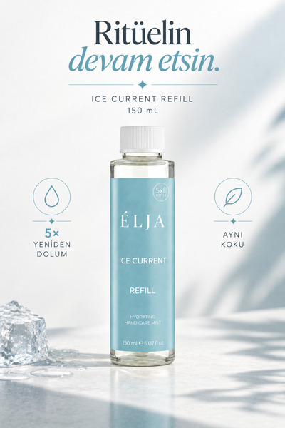 ELJA Ice Current | Nemlendirici El Bakım Spreyi- Refill 150 ml