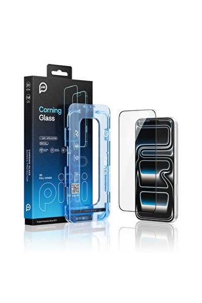 Piili CorningGlass AR Snapfit iPhone 17 Pro Max/16 Pro Max Ekran Koruyucu – Ş...