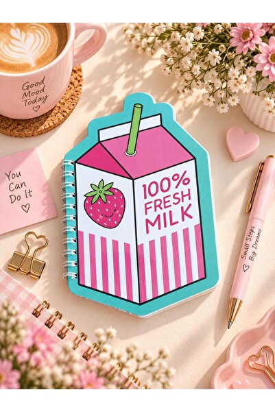 4nio Fresh Mılk Mini Şekilli Defter