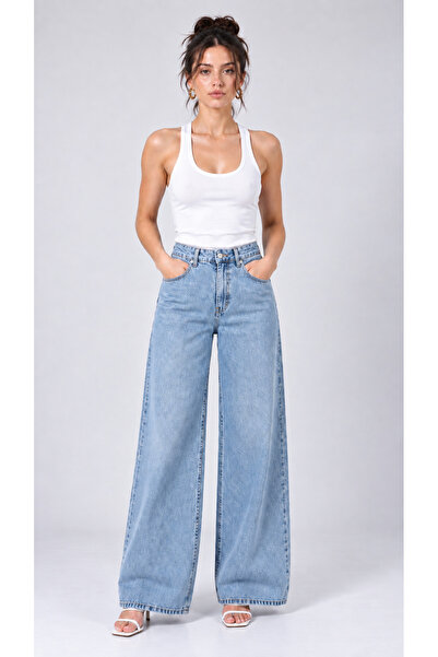 paduwear Yüksek Bel Basic Baggy Jean