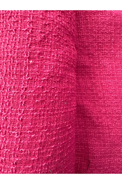 ŞALSERA Pembe Şanel Tuvit Dokuma Kumaş Serisi , % 65 Polyester % 35 Pamuk ( 1...