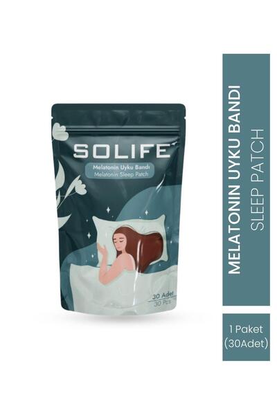 SOLIFE Transdermal Patch Melatonin Uyku Bandı 30 Adet