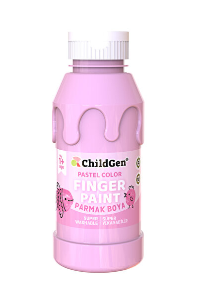 ChildGen Süper Yıkanabilir Parmak Boya 350 Ml Şişe 3