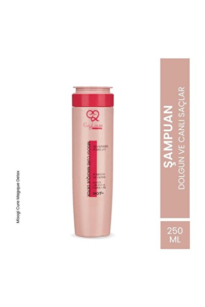EvyLaure Misogi Detox Şampuan | Biotin ve Arginine İçerikli, Arındırıcı ve Canlandırıcı Bakım 250 ml