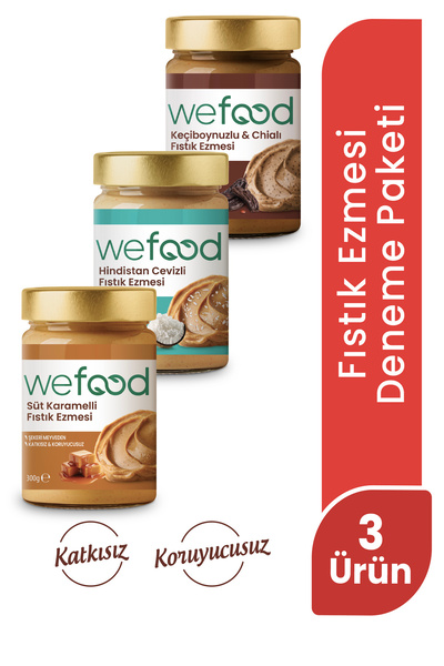 Wefood Fıstık Ezmesi Deneme Paketi 2