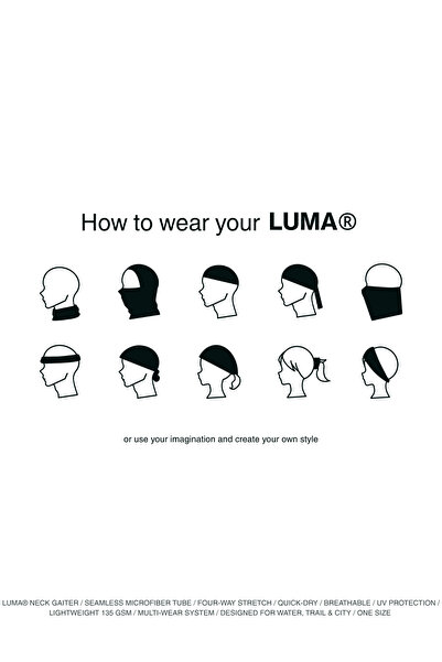 Luma Neckwear Desensiz Neon Boyunluk - Baf