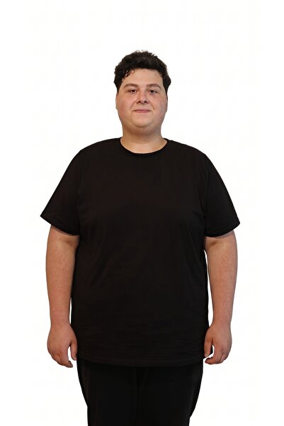 upsize Büyük Beden Erkek Tişört %100 Pamuk – Rahat Kalıp, Yumuşak Doku (2xL–6...