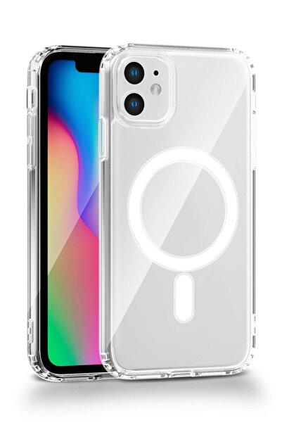 Vissona iPhone 11 Uyumlu Kamera Korumalı Magsafe Wireless Şarj Özellikli Lüks...